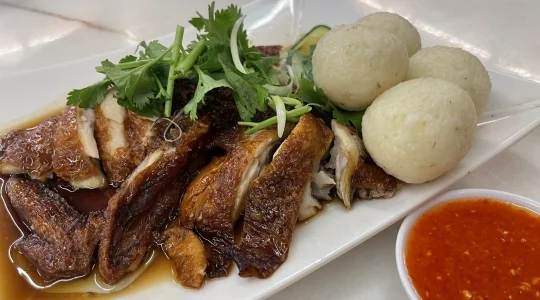 名物！チキンライスボール